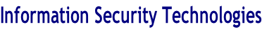Information Security Technologies